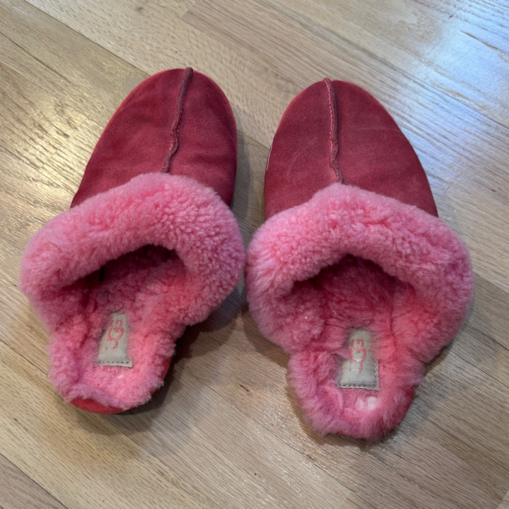 Ugg Red And Pink Women's Slippers
